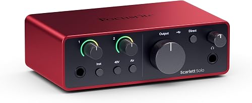Focusrite Scarlett Solo (4th gen)